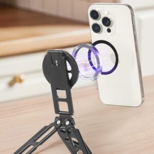 Magnetic Phone Tripod Holder Mount Stand with MagSafe for iPhone 17 16 15 14 13 - Gallery image 2